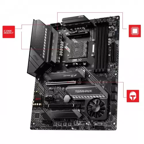 MSI MAG X570 TOMAHAWK WiFi AMD Motherboard-gallery-2