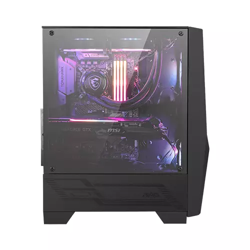 MSI MAG FORGE 100R TEMPERED GLASS MID-TOWER GAMING CASE-gallery-1