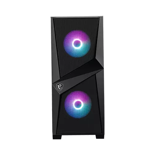MSI MAG FORGE 100R TEMPERED GLASS MID-TOWER GAMING CASE-gallery-2