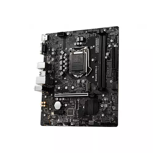 MSI B560M PRO-E 10th and 11th Gen Micro ATX Motherboard-gallery-1