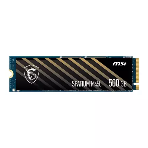 MSI SPATIUM M450 500GB PCIe 4.0 NVMe M.2 SSD-gallery-1