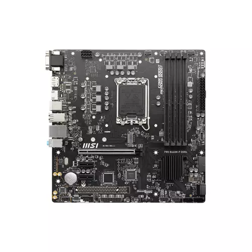 MSI PRO B660M-P DDR4 MICRO-ATX 12TH GEN INTEL MOTHERBOARD-gallery-1