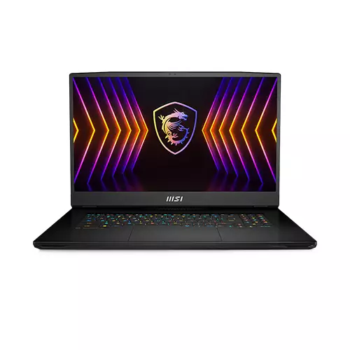 MSI TITAN GT77HX 13VI 17.3 inch UHD 144Hz Display Core i9 13th Gen 64GB DDR5 RAM 4TB SSD gaming Laptop with RTX 4090 16GB Graphics