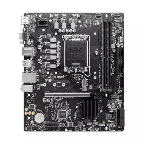 MSI PRO B760M-E DDR4 13TH GEN MOTHERBOARD-gallery-1