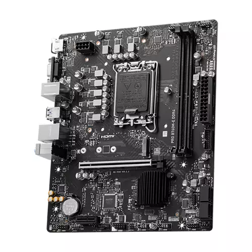MSI PRO B760M-E DDR4 13TH GEN MOTHERBOARD-gallery-2
