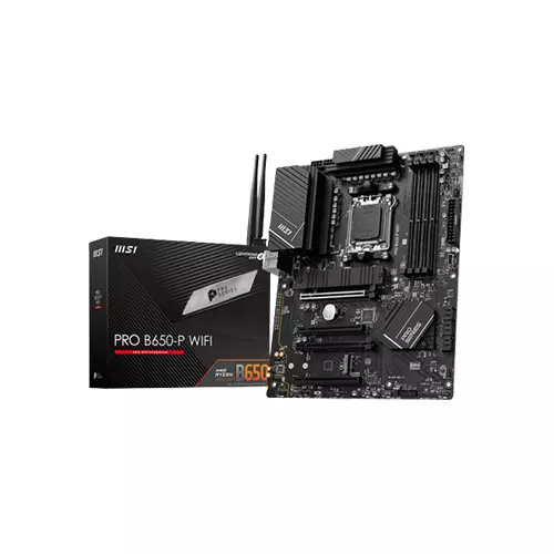 MSI PRO B650-P WIFI DDR5 AMD AM5 MOTHERBOARD