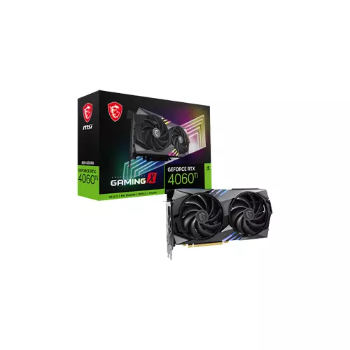 MSI GEFORCE RTX 4060 TI GAMING X 8GB GDDR6 GRAPHICS CARD