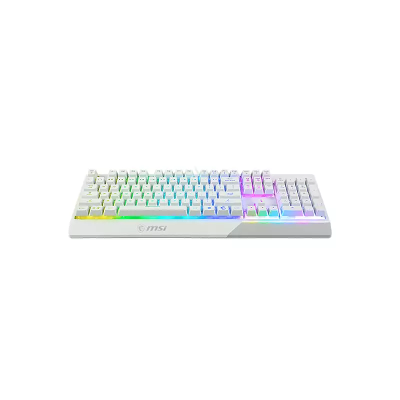MSI VIGOR GK30 WHITE USB WIRED GAMING KEYBOARD-gallery-1