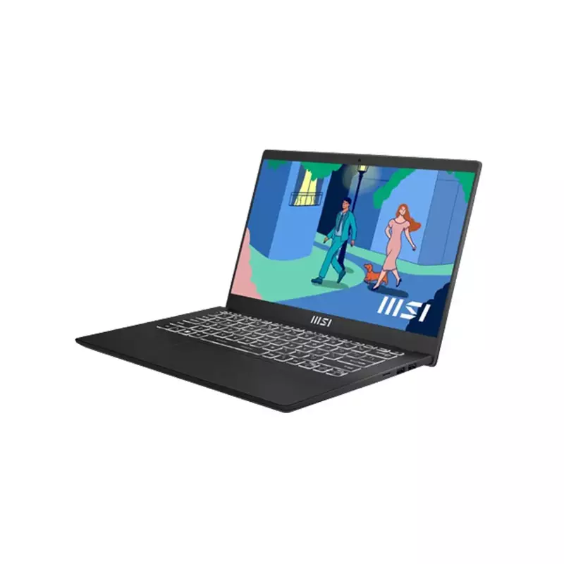 MSI MODERN 14 C12MO CORE I3 12TH GEN 16GB RAM 512GB SSD 14 INCH FULL HD DISPLAY CLASSIC BLACK LAPTOP-gallery-2