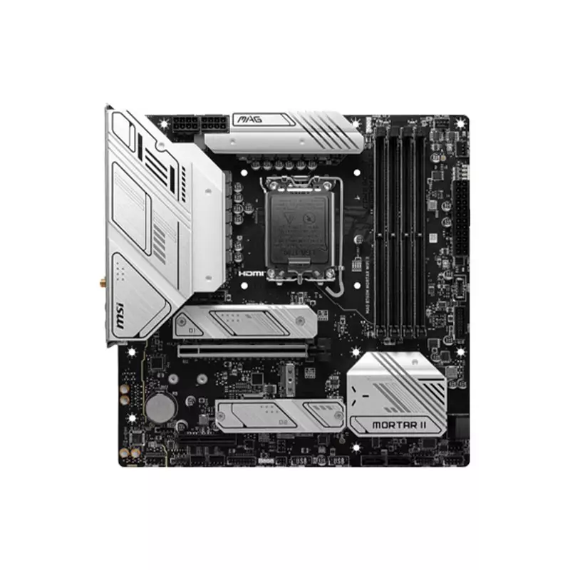 MSI MAG B760M MORTAR WIFI II DDR5 MOTHERBOARD-gallery-1