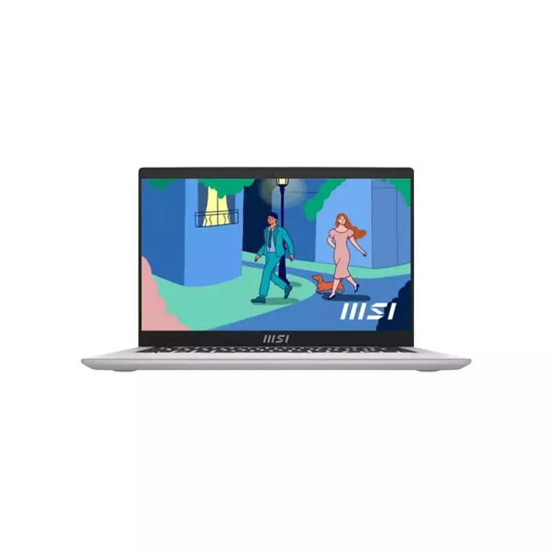 MSI MODERN 14 C12MO INTEL CORE I5 1235U 12TH GEN 16GB RAM 512GB SSD 14 INCH FHD DISPLAY URBAN SILVER LAPTOP (870BD-US51235U16GXXDX11EMH)