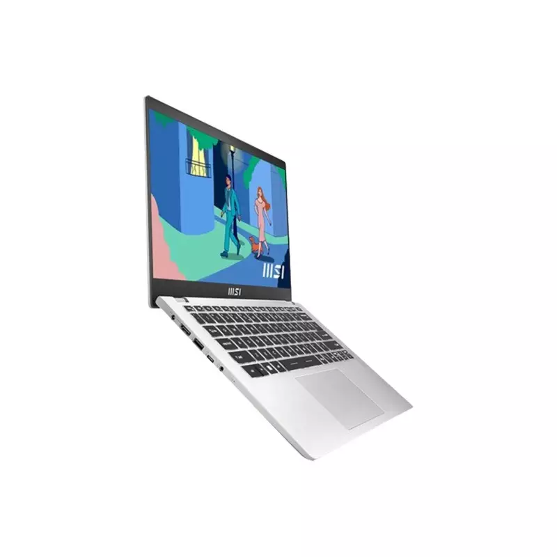 MSI MODERN 14 C12MO INTEL CORE I5 1235U 12TH GEN 16GB RAM 512GB SSD 14 INCH FHD DISPLAY URBAN SILVER LAPTOP (870BD-US51235U16GXXDX11EMH)-gallery-2