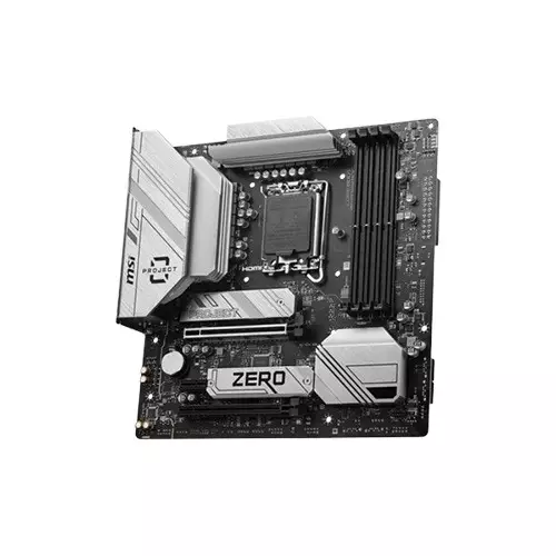 MSI B760M PROJECT ZERO DDR5 mATX Motherboard-gallery-2
