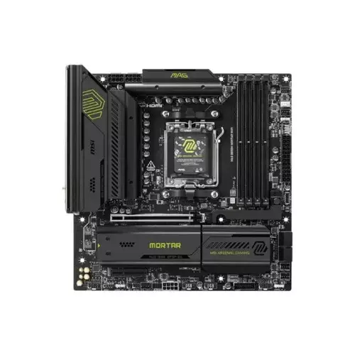 MSI MAG B850M MORTAR WIFI AM5 mATX DDR5 AMD Motherboard-gallery-1