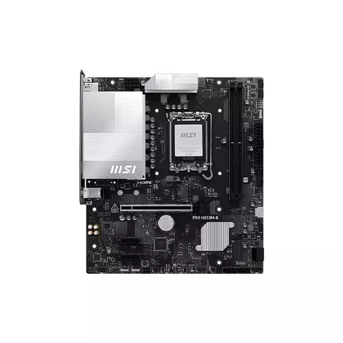 MSI PRO H810M-B DDR5 LGA1851 mATX Motherboard-gallery-1