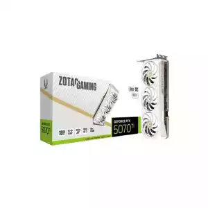 ZOTAC GAMING GeForce RTX 5070 Ti SOLID CORE OC White Edition 16GB GDDR7 Graphics Card