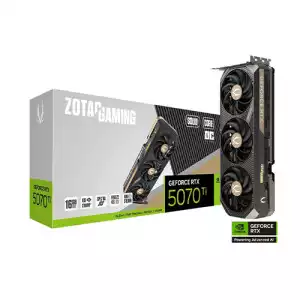 ZOTAC GAMING GeForce RTX 5070 Ti SOLID CORE OC 16GB GDDR7 Graphics Card
