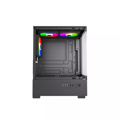 MaxGreen S19001 Mid-Tower M-ATX Gaming Case-gallery-1