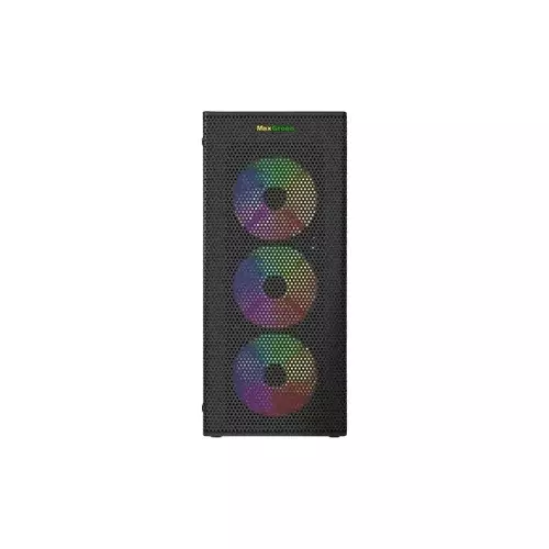 MaxGreen PS195-15 Mid-Tower ATX Gaming Case With 4x ARGB Fan-gallery-1