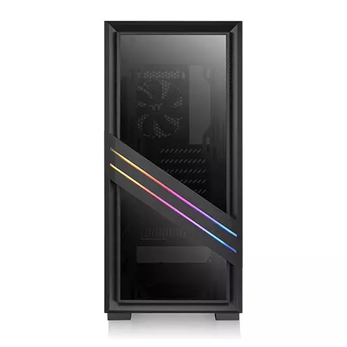 Thermaltake Versa T35 Tempered Glass RGB Mid Tower Computer Casing-gallery-1