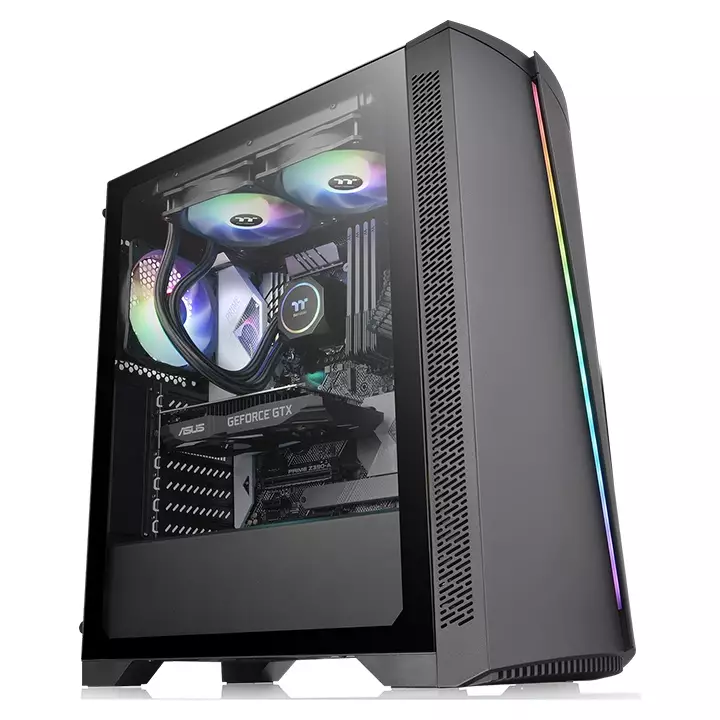 Thermaltake h350 tempered glass rgb mid tower Computer Casing