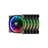 THERMALTAKE RIING PLUS 12 LED RGB RADIATOR FAN TT PREMIUM EDITION (5 FAN PACK)-gallery-1