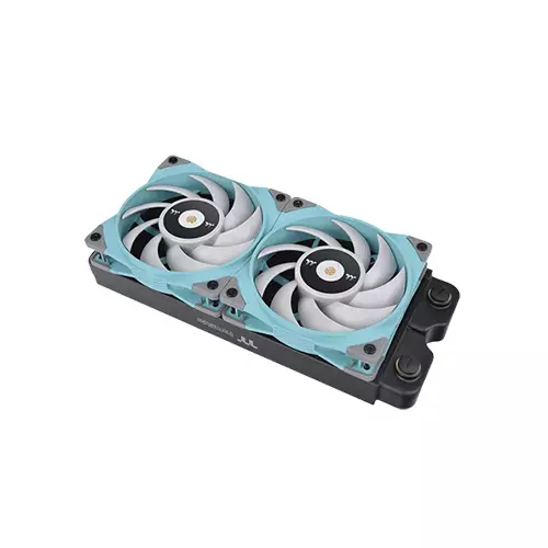 THERMALTAKE TOUGHFAN 12 TURQUOISE HIGH STATIC PRESSURE RADIATOR FAN (SINGLE FAN PACK)-gallery-3