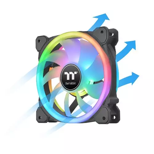 THERMALTAKE SWAFAN RGB 12 CASE FAN (3-FAN PACK)-gallery-2