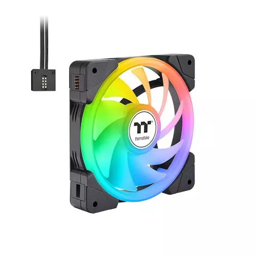 THERMALTAKE SWAFAN EX 12 ARGB CASE PC COOLING FAN 3 in 1-gallery-1