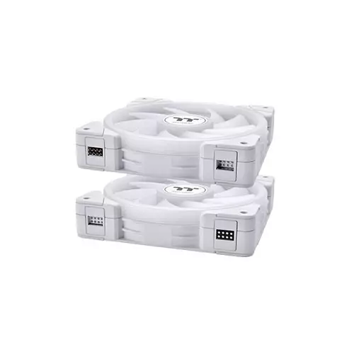 THERMALTAKE SWAFAN EX12 ARGB SYNC PC COOLING FAN WHITE (3-FAN PACK)-gallery-2