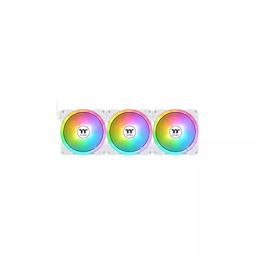 THERMALTAKE SWAFAN EX12 ARGB SYNC PC COOLING FAN WHITE (3-FAN PACK)-gallery-4