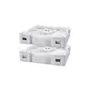THERMALTAKE SWAFAN EX12 ARGB SYNC PC COOLING FAN WHITE (3-FAN PACK)-gallery-2
