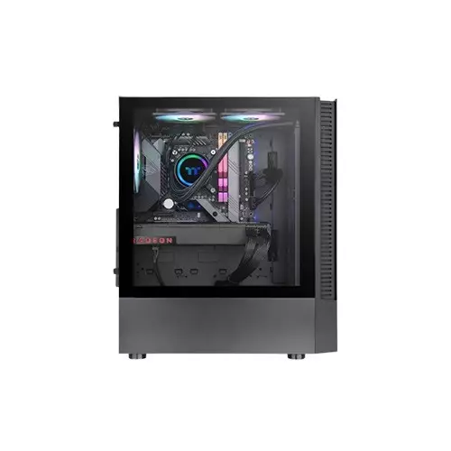 Thermaltake View 200 TG ARGB Mid Tower Case (Black)-gallery-2