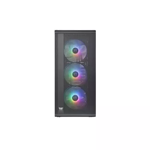 Thermaltake S200 TG ARGB Mid Tower Case (Black)-gallery-1