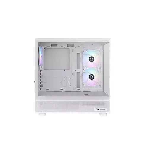 Thermaltake View 270 Plus TG ARGB Mid Tower ATX Desktop Case (Snow)-gallery-1