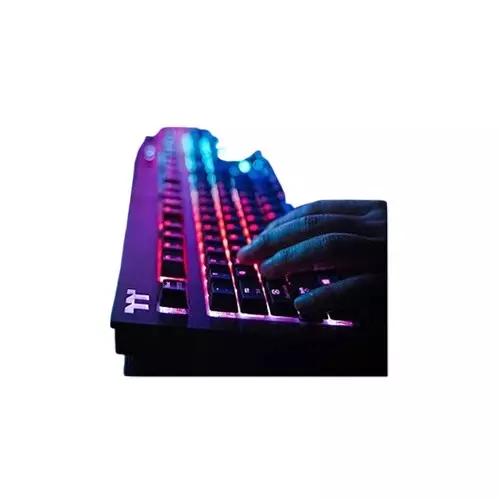 Thermaltake Tt Premium X1 RGB Cherry Mx Silver Switch Wired Mechanical Gaming Black Keyboard-gallery-5