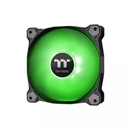Thermaltake Pure A14 Radiator 140mm Single Fan Pack Green Cooling Fan-gallery-1