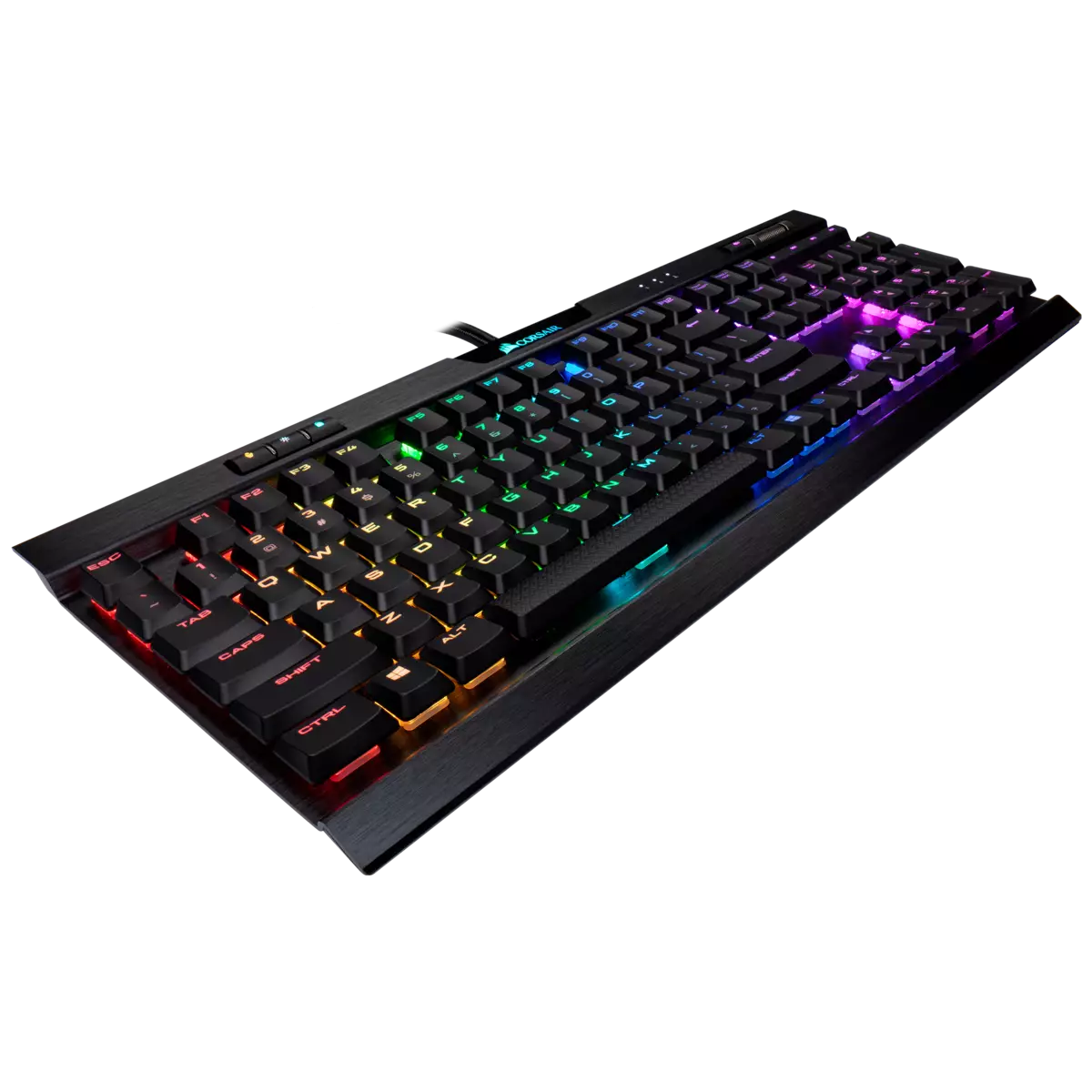 Corsair K70 RGB MK.2 CHERRY MX Red Switch Mechanical Gaming Keyboard-gallery-1