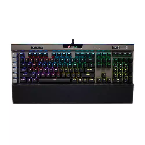 Corsair K95 RGB PLATINUM Mechanical Gaming Keyboard (CHERRY MX Speed) -Gunmetal