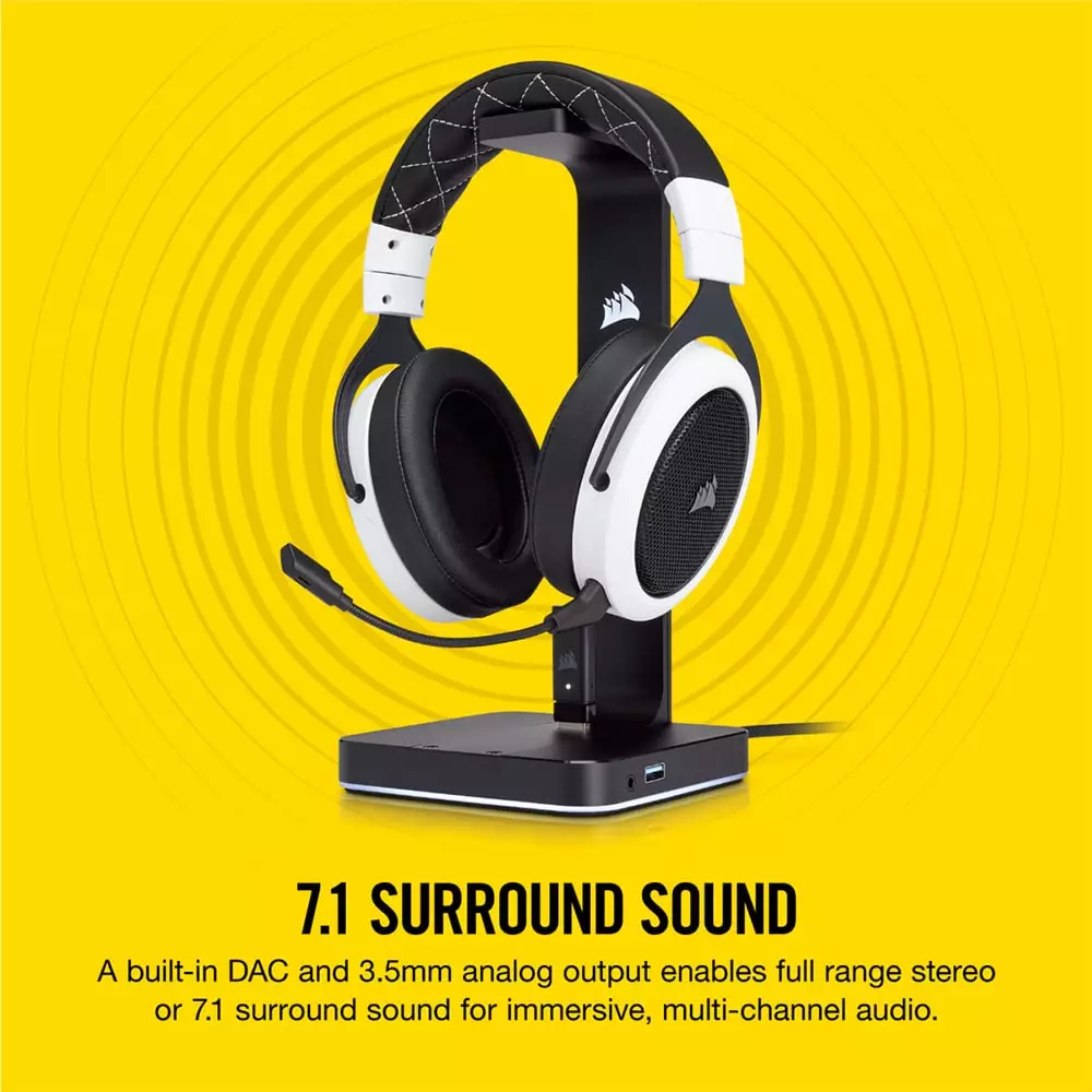 Corsair ST100 RGB Premium Headset Stand with 7.1 Surround Sound-gallery-4