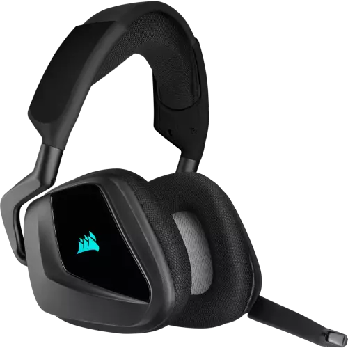 Corsair VOID RGB Elite Wireless Premium 7.1 Surround Sound Gaming Headset (Carbon)-gallery-1