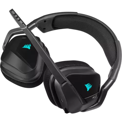 Corsair VOID RGB Elite Wireless Premium 7.1 Surround Sound Gaming Headset (Carbon)-gallery-4