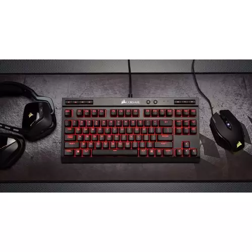 Corsair K63 Compact Mechanical Gaming Keyboard — CHERRY MX Red-gallery-3
