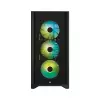 Corsair iCUE 4000X RGB Tempered Glass Mid-Tower ATX Case — Black-gallery-1