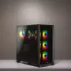 Corsair iCUE 4000X RGB Tempered Glass Mid-Tower ATX Case — Black-gallery-5