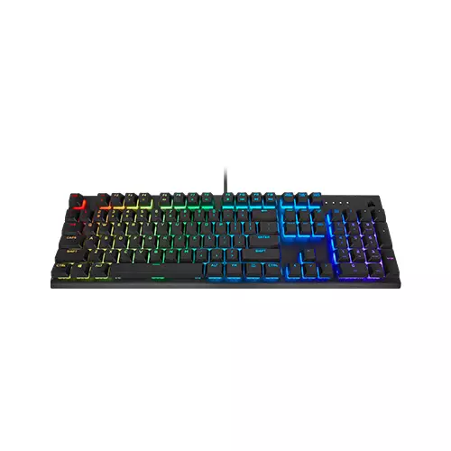 CORSAIR K60 RGB PRO CHERRY VIOLA Mechanical Gaming Keyboard (Black)-gallery-1