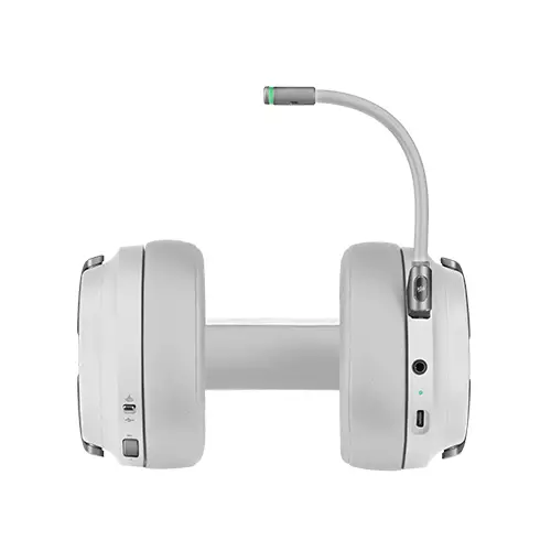 Corsair VIRTUOSO RGB WIRELESS High-Fidelity Gaming Headset (White)-gallery-3