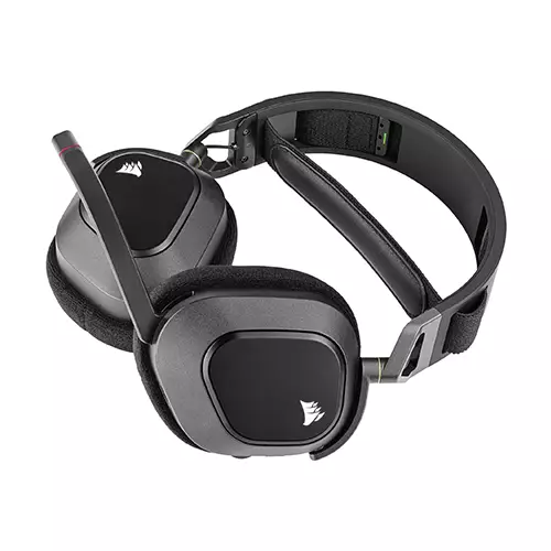 Corsair HS80 RGB WIRELESS Spatial Audio Premium Gaming Headset (Carbon)-gallery-3