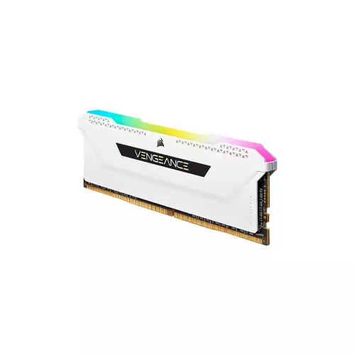 CORSAIR VENGEANCE RGB PRO SL 8GB DDR4 3200MHz Desktop RAM (white)-gallery-1