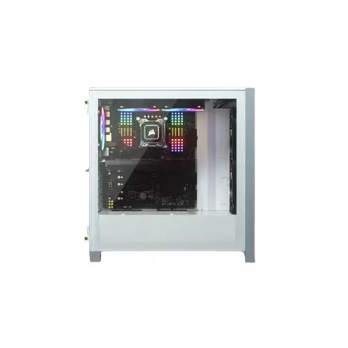 CORSAIR 4000D Tempered Glass Mid-Tower ATX Case White-gallery-1